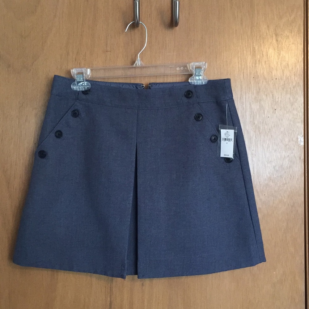 GAP New with Tags denim polyester skirt Size 8